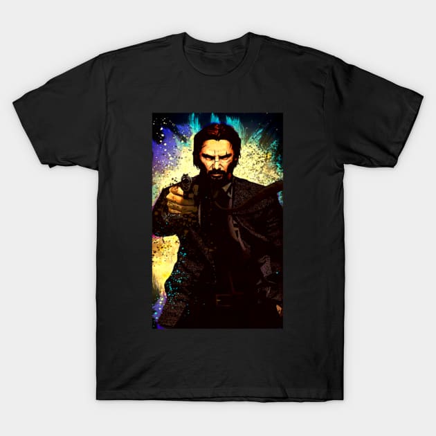 John Wick's Code Loyalty Over Life T-Shirt by Church Green